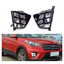 Hyundai Creta Ix25 2016 2018 Neblinero Led Luz Diurna