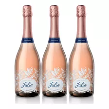 Champagne Santa Julia Dulce Natural 750 Ml Espumante X3