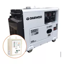 Generador Diesel Insonoro 5000w + Tablero Transf. Ats Daewoo