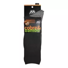 X6 Calcetines De Vestir Con Fibra Bambú + Cobre Para Hombre 