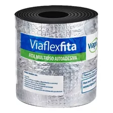 Fita Autoadesiva Aluminizada 15cm X 10m Viaflex Viapol