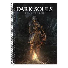 Caderno Escolar Dark Souls 10 Matérias Capa Dura