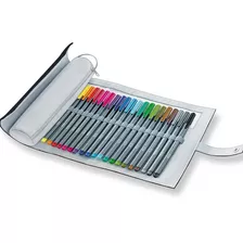 Estojo Caneta Staedtler Triplus Fineliner Cores Brilhantes