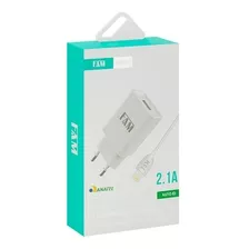 Kit Carregador Usb 2,1a + Cabo iPhone Lightining 1 Metro