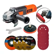 Esmerilhadeira Lixadeira Kit 8pc 127v 220v G720 Black&decker