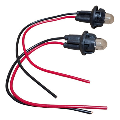 Soquete Lanterna Placa Opala 80/92 Chevete 83/92 Par C/ Lamp