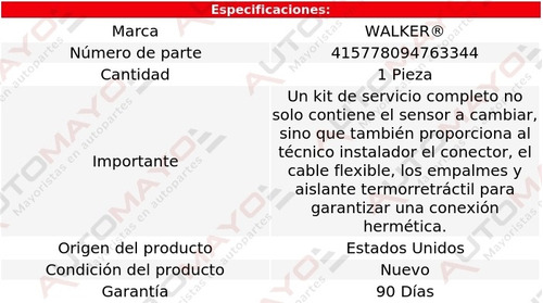 Sensor Ckp Walker J30 V6 3.0l Infiniti 93-97 Foto 6