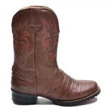 Bota Cowboy Masculina Rodeio Cano Alto Novidade Promoção