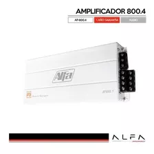 Amplificador Alfa 800.4 - 4 Canales Linea Marina Clase D