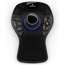 Mouse 3d Inteligente, 3dconnexion, Ambidiestro, Negro