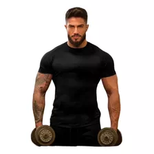 Camiseta Masculina Anti Odor Não Desbota Não Amassa Premium