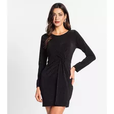 Vestido Feminino Manga Longa Endless Preto