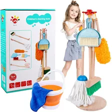 Kit Limpieza Para Niños Juego Limpieza Para Niñas Juguete Color Fix