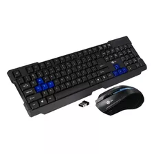 Gio Kit De Teclado Y Mouse Inalámbrico G300 En Español