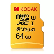 Memoria Kodak Micro Sdxc 64gb Clase 10 Video 4k 