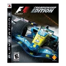 F1 Formula 1 Championship Edition Ps3 Seminuevo : Bsg