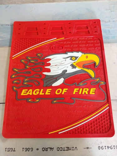 Par Loderas Flexibles Camin Emblema Aguila De Fuego Foto 8