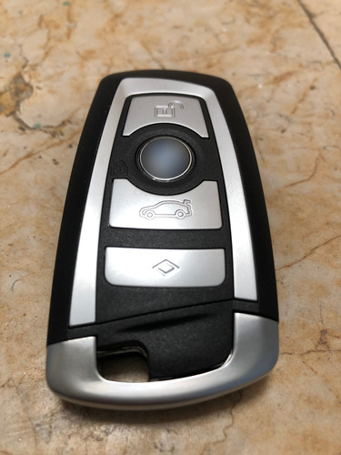 Carcasa Llave Control Bmw Serie 2 3 4 5 6 7 X3 X4 Con Logo Foto 4