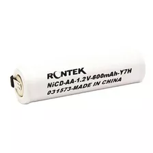 Bateria 1,2v 600mah Aa Com Terminal