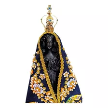 Imagem Da Santa Nossa Senhora Aparecida Resina Oficial 30cm