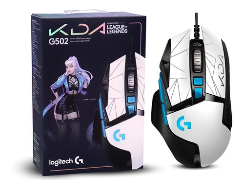 Mouse Gamer Logitech G502 Hero K/da League Of Legends