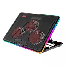 Base Enfriadora Para Notebook Rgb Ajazz Anc160 Negra