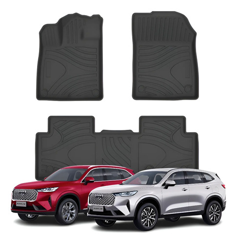 Cubre Pisos Calce Perfecto Haval H6 2wd - 3 Piezas Negro