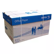 Caja De 5000 Hojas Xerox Office Tamaño Carta Color Blanco