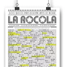 Poster Rocola, 600 Discos Para Escuchar Antes De Morir