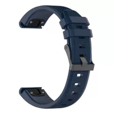 Pulseira Garmin Fenix 5 Forerunner 935 945 Approach S60 Cor Azul-escuro