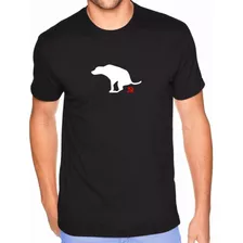 Camisa Camiseta Cachorro Cagando No Comunismo Algodão