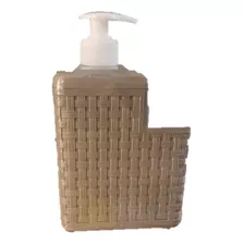 Dispenser Porta Detergente Rattan Bucha 500ml Várias Cores