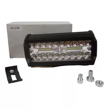 Faro Barra 7 Pulgadas 40 Led Expansion Profundidad Strobo