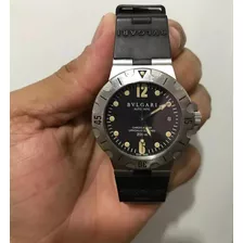 Relógio Bvlgari Diagono Scuba Sd38 Automático-38mmdiver 200m