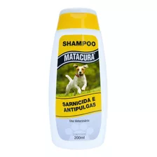 Matacura Shampoo Antipulgas E Sarnicida Para Cães 200 Ml 