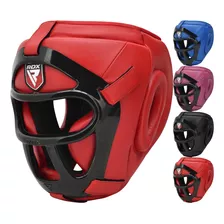 Casco Para Artes Marciales Rdx Hgr-t1b-l, Rojo, S