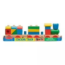 Melissa & Doug Tren Apilable Colores