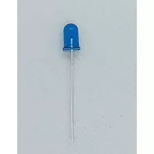 Led 5mm Difuso Azul Ótima Qualidade Kit 100 Peças 