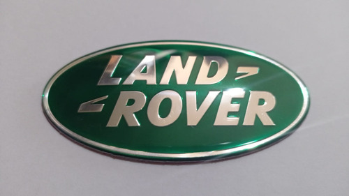 Land Rover Emblema Parrilla Metalico Autoadherible 8.6x4.3cm Foto 5