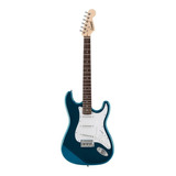 Guitarra ElÃ©ctrica Leonard Le362 Stratocaster De Aliso Metallic Blue Con DiapasÃ³n De Palo De Rosa