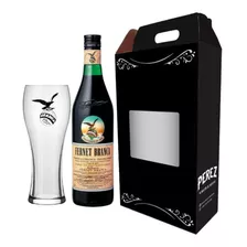 Box Frentet Branca 750ml + Vaso - Regalo - Pérez Tienda -