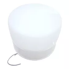 Luminario Plafón Decora D/sobrepon Blanc Mod Proa Mca Attika