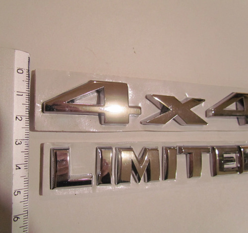 Emblema Metalico 4x4 Limited Jeep Ford Chevrolet Toyota Foto 9