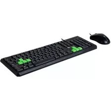 Kit Teclado/mouse A Prueba De Agua Alambrico Usb Naceb457