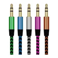 Cable Audio Auxiliar Plug 3.5mm 1.5 Metros Modelo Cordon