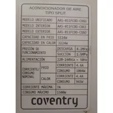 Aire Acondicionado Coventry Split Frío/calor