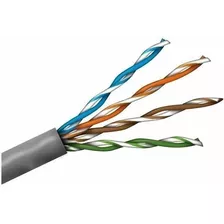 Rollo De Cable Utp Cat 5e 305mts Xtech Xtc-220 Gris /oferta