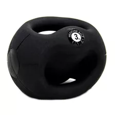 Balon Con Agarres En Caucho Crossfit/funcional Peso 3kg