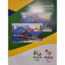 Olimpiadas Rio 2016 Kit Especial 3d Entrega Das Bandeiras 