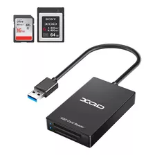 Lector De Tarjetas Xqd / Sd Usb 3.0 Rocketek Hasta 5gbps